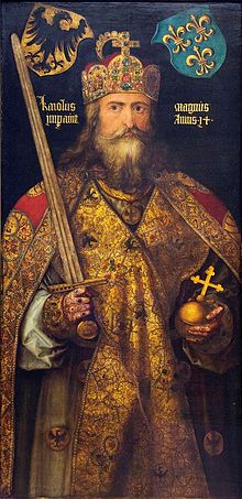 Charlemagne, portrait imaginaire peint par Albrecht DURER